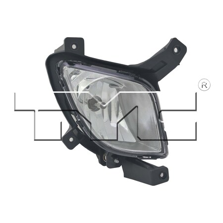 Tyc Tyc Fog Light Assembly, 19-6021-00 19-6021-00